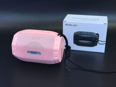 Wireless USB card small speaker (Option: Pink-USB)